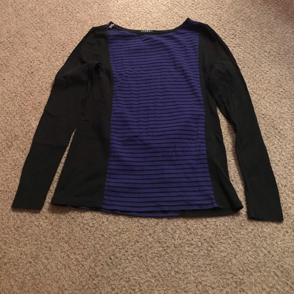 Ralph Lauren zipper detail shirt